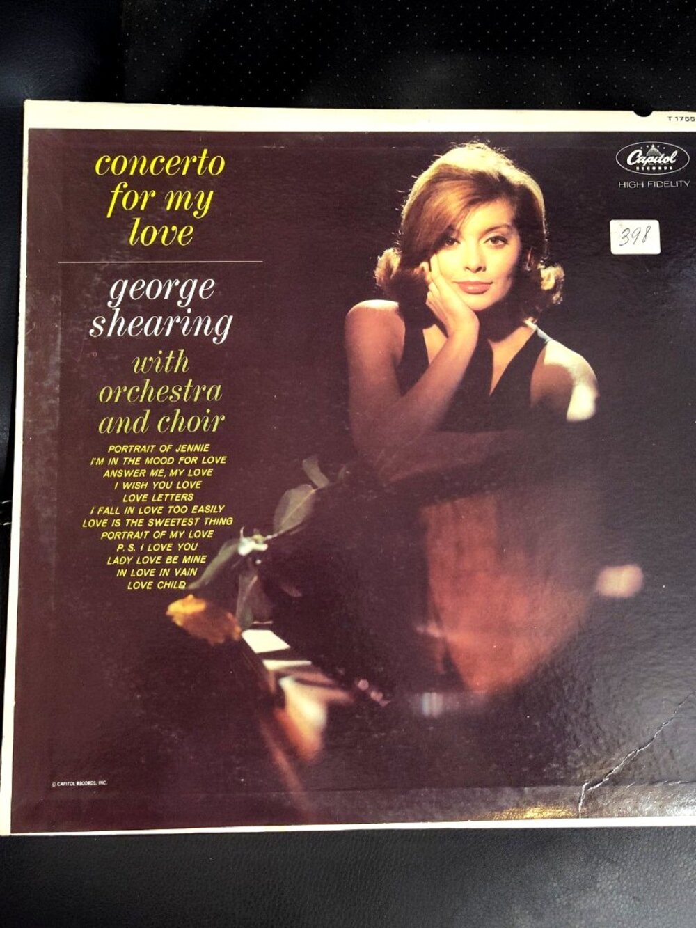 George Shearing Concerto For My Love 12" Record Album LP 33 RPM T-1755